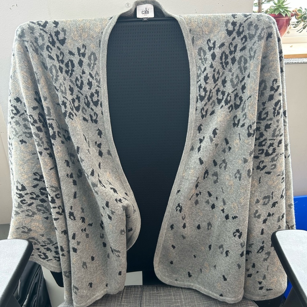 100% Cotton Cabi cape/wrap.